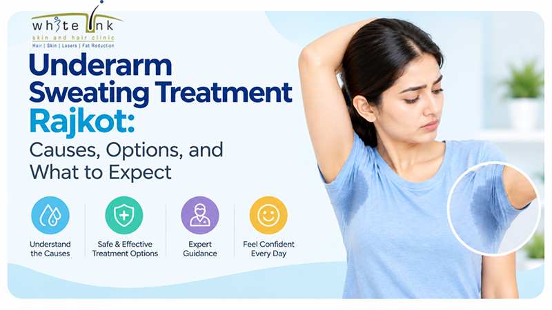 Underarm Sweating Treatment Rajkot | White Ink